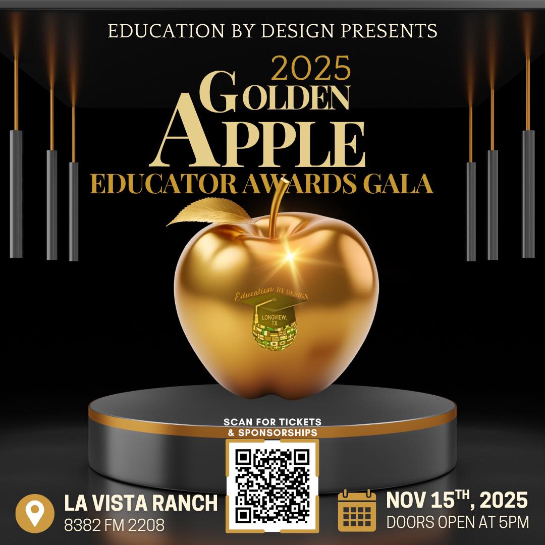 Read more about the article Golden Apple Educator Awards Gala Coming To Longview